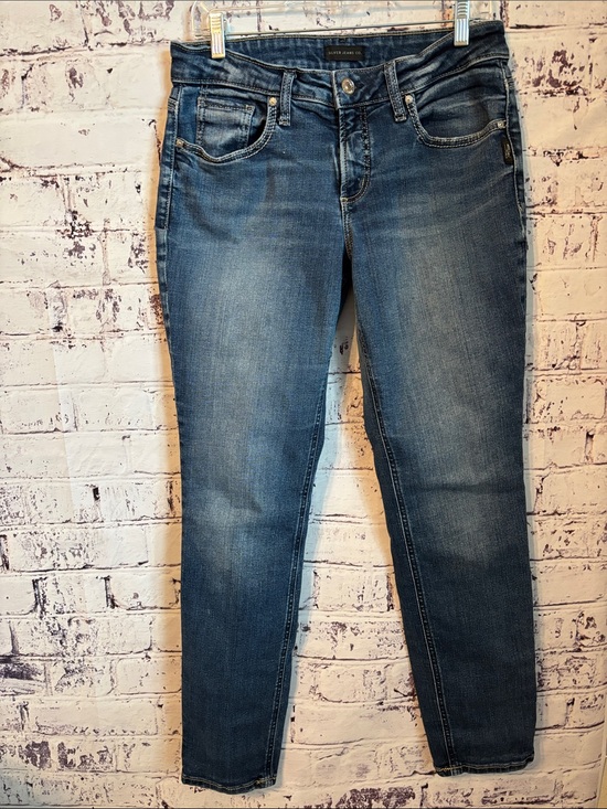 Silver Jeans Denim - Silver Jeans Women's Boyfriend Blue Wash Denim